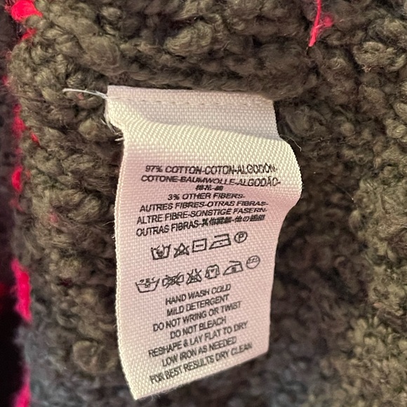 Free People Knubby Exposed Seam Sweater size XS - Picture 4 of 5